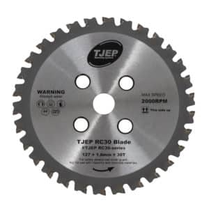 TJEP harjateräsleikkurin terä RC30 127mm z30